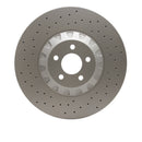DFC 16-18 Ford Mustang Right Front Drilled GeoSPEC Coated Rotor