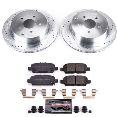 Power Stop 2019 Infiniti QX60 Front & Rear Z23 Evolution Sport Brake Kit