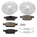 Power Stop 13-14 Ford Focus Front Z23 Evolution Sport Brake Kit w/Calipers