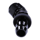 Russell 8AN Twist-Lok 30 Degree Hose End - Black
