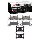 DFC 11-18 Porsche Cayenne Rear 5000 Advanced Ceramic Brake Pads and Hardware Kit
