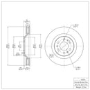 DFC GeoSPEC Coated Rotors - Plain
