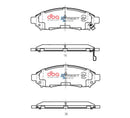 DBA 05-24 Nissan Frontier Front SSEV Street Series Brake Pads