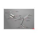 APR 10-2014 Volkswagen GTI MK6 Catback Exhaust System