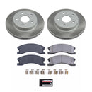 Power Stop 99-04 Jeep Grand Cherokee Front and Rear Semi-Coated Rotor Kit
