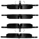 DFC 82-93 Porsche 928 Front 4000 Hybridynamic Brake Pads
