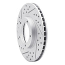 R1 95-04 Toyota Tacoma Front Left Drilled & Slotted Geo-Carbon Rotor