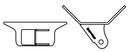 Ridetech Tri Link Wing Bracket Assembly Left