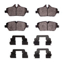 DFC 14-21 BMW i3 Front 5000 Advanced Low Metallic Brake Pads and Hardware Kit