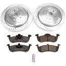 Power Stop 13-19 Lincoln MKT Rear Z36 Truck&Tow Kit w/Cals