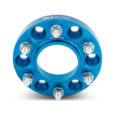 Borne Off-Road Wheel Spacers - 6x139.7 - 78.1 - 38.1mm - M14x1.5 - Blue