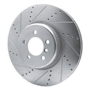 R1 13-20 BMW 335i xDrive Front Drilled & Slotted Silver Brake Rotor Set
