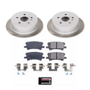 Power Stop 04-07 Toyota Highlander Front and Rear Semi-Coated Rotor Kit