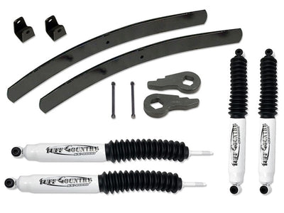 Tuff Country 01-10 Silverado 2500HD (Pur TB) 4x4 & 2wd 2in Lift Kt (w/Rear Add-a-Leaf SX8000 Shocks)