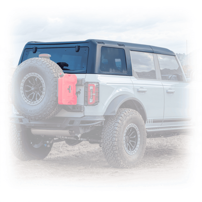 Turn Offroad 2021+ Ford Bronco Hard Top (4 Door) Primer/Badge Delete/Black Foam Headliner