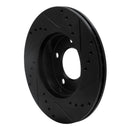 R1 91-06 BMW 325I (USA/Canada) Front Left Drilled & Slotted Black Brake Rotor