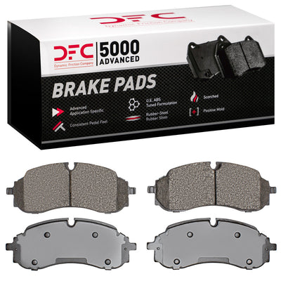 DFC 21-25 Ford Transit-250 Front 5000 Advanced Semi Metallic Brake Pads