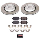 Power Stop 13-16 Volkswagen CC Front and Rear Semi-Coated Rotor Kit