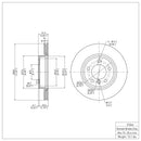 DFC GeoSPEC Coated Rotors - Plain