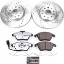 Power Stop 2013 Audi A3 Front & Rear Z26 Street Warrior Brake Kit