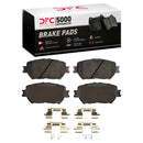 DFC 02-04 Toyota Camry Front & Rear Geospec Rotors with 5000 Advanced Pads w/Drums/Shoes/Hardware