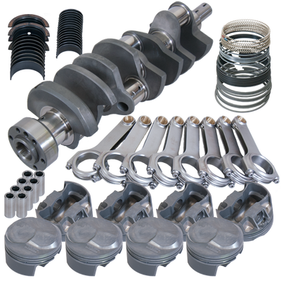 Eagle Chevy 454 4.250in Crank 6.385in H-Beam 43cc Dome 4.320in Pistons Rotating Assembly