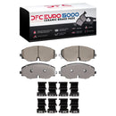 DFC 18-25 Volkswagen Atlas/Atlas Cross Sport Front & Rear Geospec Rotors EU 5000 Ceramic Pads w/HW