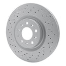 DFC 05-06 Ford GT Front Drilled GeoSPEC Coated Rotor