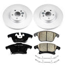 Power Stop 17-19 Lincoln MKZ Front & Rear Z17 Evolution Geomet Coated Brake Kit