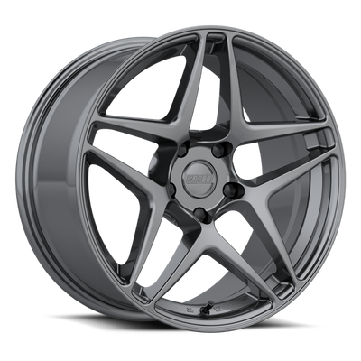 Kansei K15G Astro 18x8.5in / 5x112 BP / 35mm Offset / 66.56mm  Bore - Gunmetal