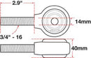 SPC Performance xAxis Rod End Ball Joint