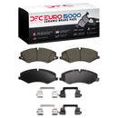 DFC 10-17 Land Rover Range Rover Front Euro 5000 Ceramic Brake Pads and Hardware Kit