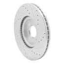 R1 18-22 Ford Ecosport Front Left Drilled & Slotted Silver Brake Rotor