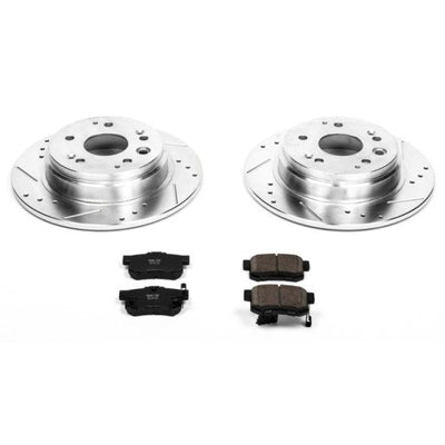 Power Stop 99-03 Acura TL Front & Rear Z23 Evolution Sport Brake Kit
