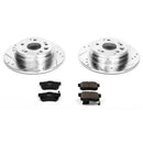 Power Stop 99-03 Acura TL Rear Z23 Evolution Sport Brake Kit w/Calipers