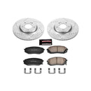 Power Stop 12-16 Kia Sportage Front & Rear Z23 Evolution Sport Brake Kit