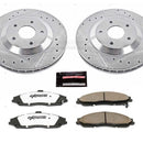 Power Stop 2004 Cadillac XLR Front & Rear Z26 Street Warrior Brake Kit