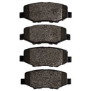 DFC 07-18 Dodge Nitro Rear 5000 Advanced Semi Metallic Brake Pads and Hardware Kit