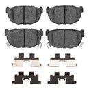DFC 81-98 Nissan 240SX Rear Active Performance Pads and Hardware Kit