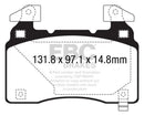 EBC S1 Brake Pad and Rotor Kit