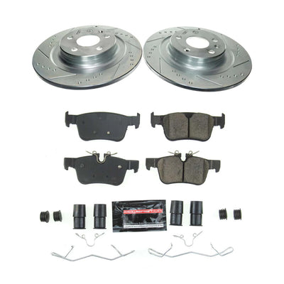 Power Stop 18-21 Volvo XC60 Front and Rear Z23 Evolution Brake Kit
