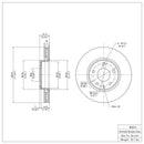 DFC GeoSPEC Coated Rotors - Plain