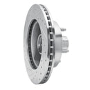 R1 94-01 Ford E-150 Econoline Club Wagon Front Right Drilled & Slotted Silver Brake Rotor