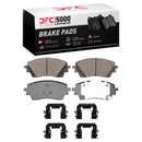 DFC 24-25 Hyundai Kona EV Front 5000 Advanced Ceramic Brake Pads and Hardware Kit