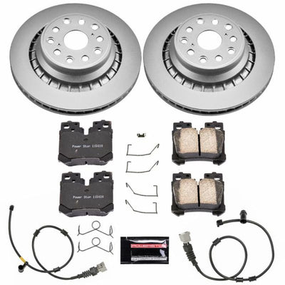 Power Stop 10-17 Lexus LS460 Front & Rear Z17 Evolution Geomet Coated Brake Kit
