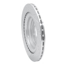 R1 2013-2019 Mercedes-Benz GLE400 Rear Right Drilled & Slotted Silver Brake Rotor