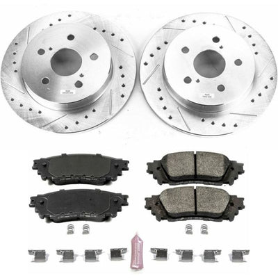 Power Stop 18-19 Toyota C-HR Front & Rear Z23 Evolution Sport Brake Kit