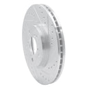 R1 06-14 Honda Ridgeline Front & Rear Drilled & Slotted Silver Brake Rotor Set