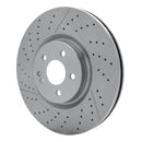 DFC 14-19 Mercedes-Benz GLA45 AMG Front Drilled and Slotted Brake Rotor