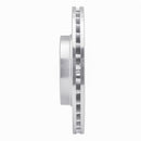 R1 90-93 Asuna SUNFIRE Front Right Drilled & Slotted Silver Brake Rotor